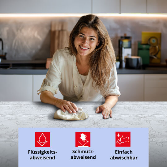 Tischdecke Manhattan Palmas natur image number null